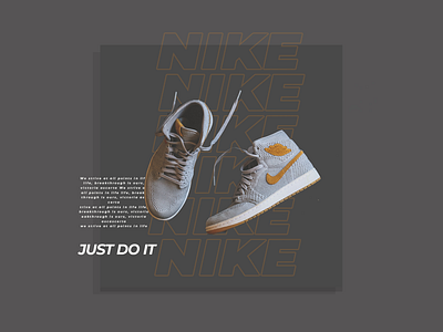 Nike branding dailyui design graphic design illustration inspiration nike trend ui