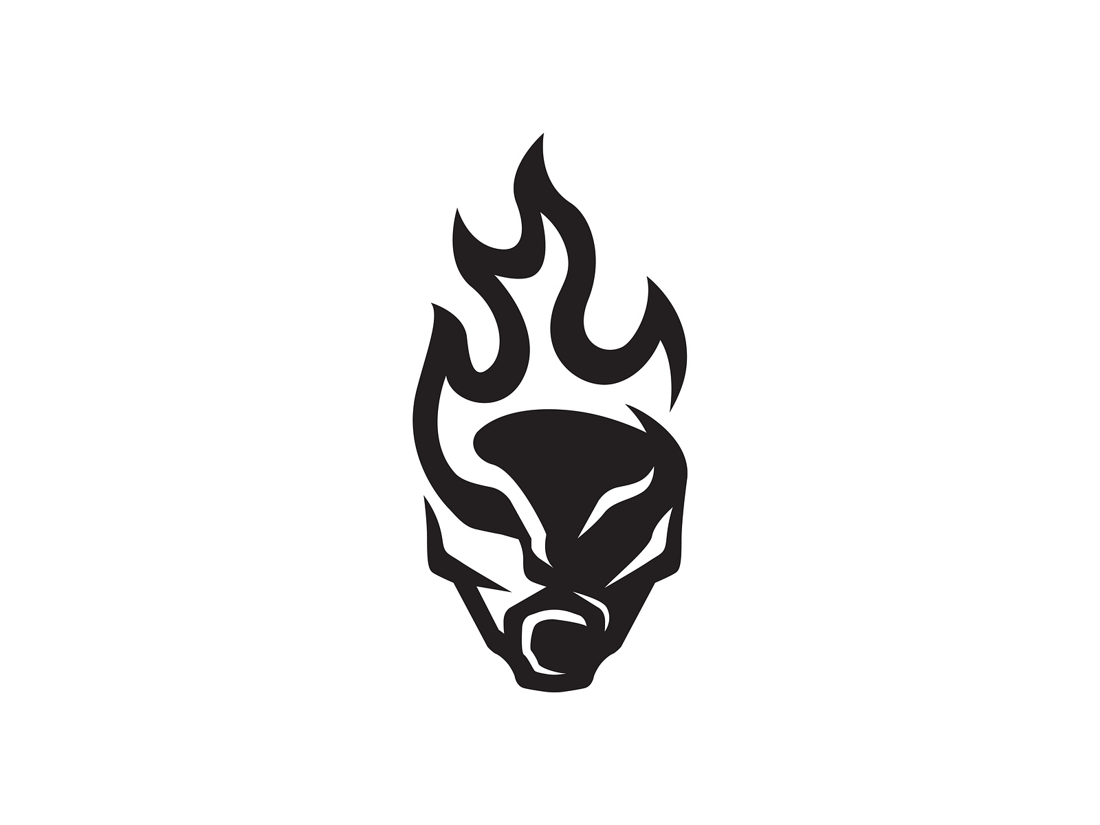 Fire Head by Abuzayd on Dribbble