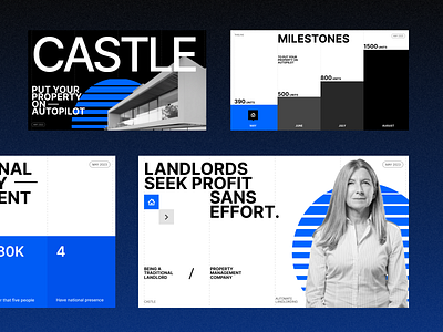 Castle | Presentation - Pitch Deck Design deck design keynote pitch deck presentation slides