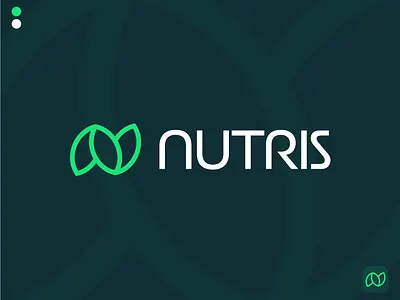 Nutrition Logo Design a b c d e f g h i j k l anstract branding colorful creative design graphic design green healthy icon leaf logo letter n logo logo design logomark m n o p q r s t u v w x y z modern nutrition logo organic vector