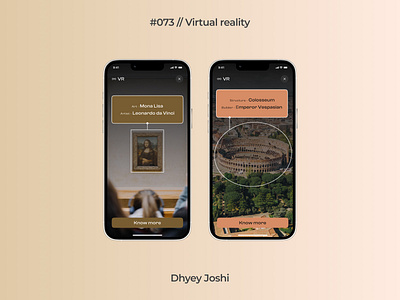 Day 073 - Virtual reality 073 100daysofui branding challenges community dailyui design figma illustration logo mobile ui ux virtualreality website