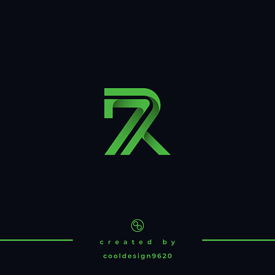 7 letter logo 7 alphabet appicon best logo bran identity brand branding letter logo r typography word