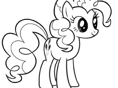 baby fluttershy coloring page