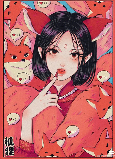 🦊 fox demon🧡