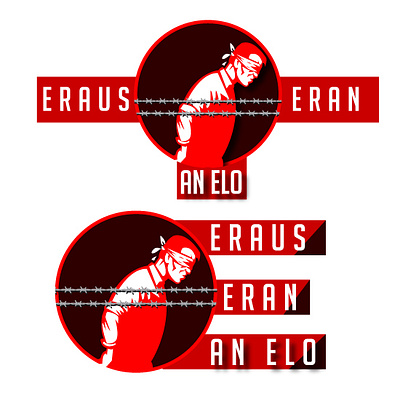 ERAUS branding design flat illustration logo