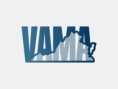 VAMA | Virginia Apartment Management Association apartments branding design identity illustrator logo non profit organization vector virginia wordmark