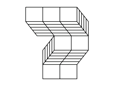 OK_36DAYS_10_7 36days 36daysoftype 7 geometric grid minimal number numbers seven