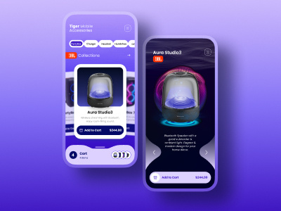 UI Design Mobile Store App app design branding graphic design mobilestore partybox ui uidesign uxdesign