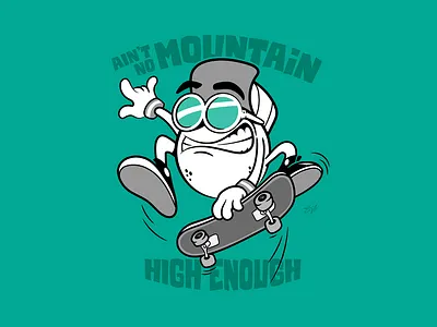 Higher levels characterart characterdesign design digitalart fresh funky graphic design graphic designer illustration illustrator mondaymotivation mountains newweek nofear overcome skate skatelife skater strenght vector