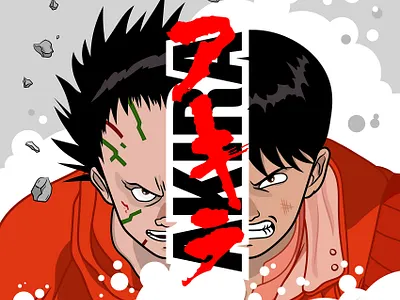 Akira akira anime animeart characterart characterdesign cultclassic design digitalart graphic design graphic designer illustration illustrator japan kaneda manga movie neotokyo tetsuo tokyo vector