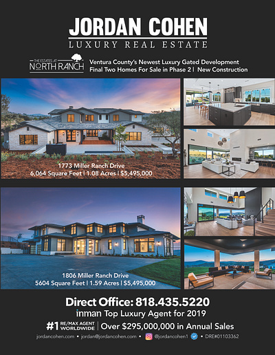 Ad for Realtor advertisement branding creative direction graphic design