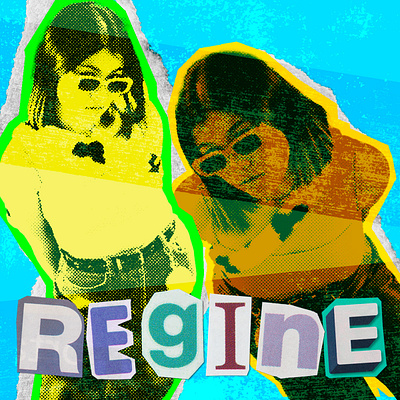 regine - collage design collage collage art collage design design graphic art graphic design poster design social media