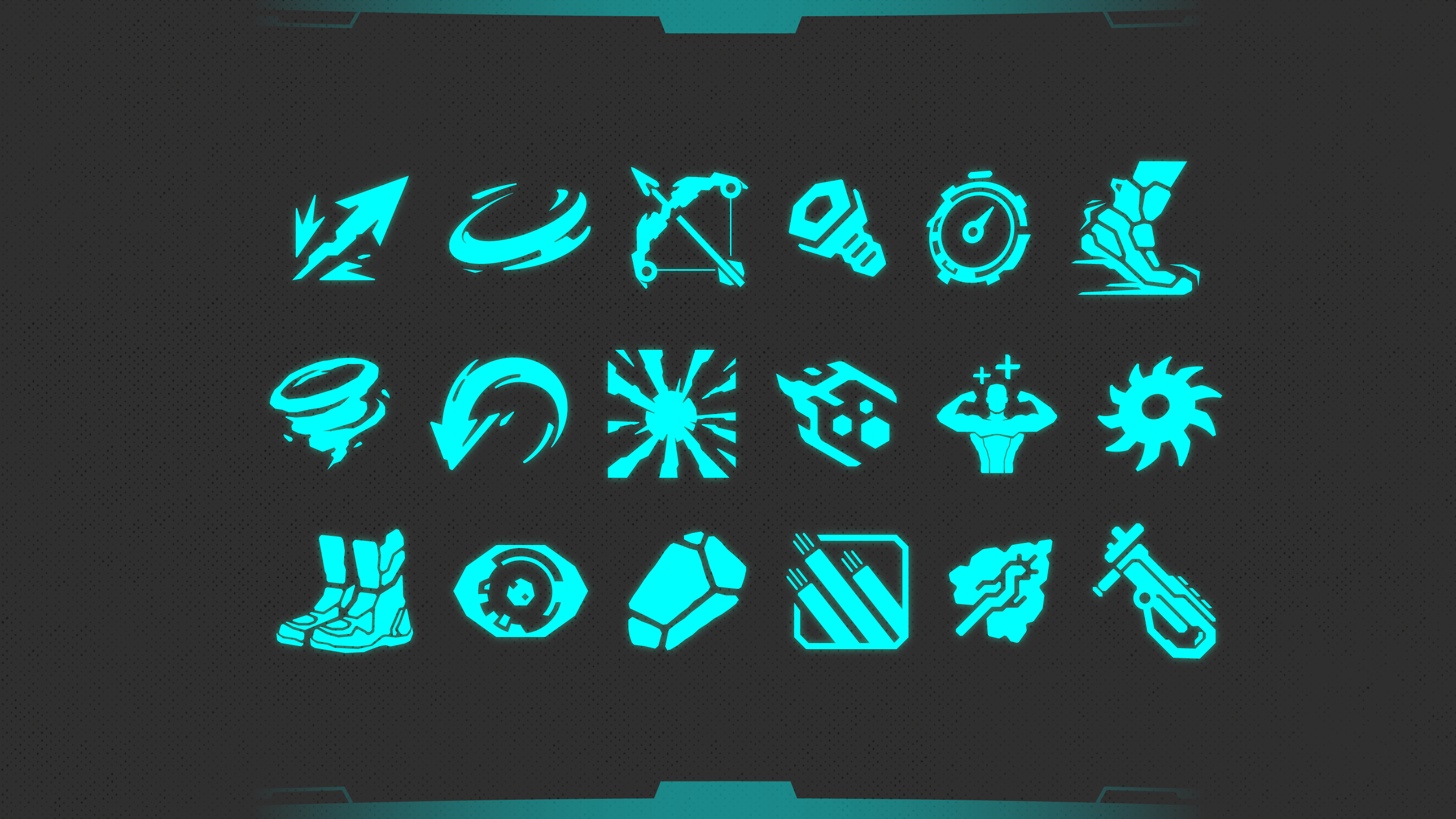 Pack of Tech: Evolved Edition boardgames design gameicons gaming illustration minimal scifi ui vector