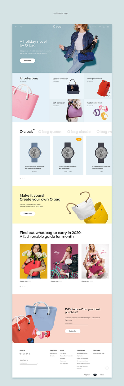 Fashion Store Design design dropshipping store homepage design illustration landing page design logo online store shopify web design website design