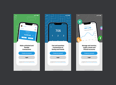 Cash now | fintech mobile app branding cash design fintech logo mobile onboarding product design ui ux