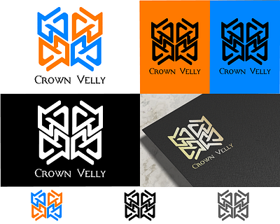 Logo Design For Crown Velly | Logo Design design designideas designinspiration designlovers graphicdesign graphicdesignblog graphicdesigncommunity graphicdesigndaily graphicdesigner