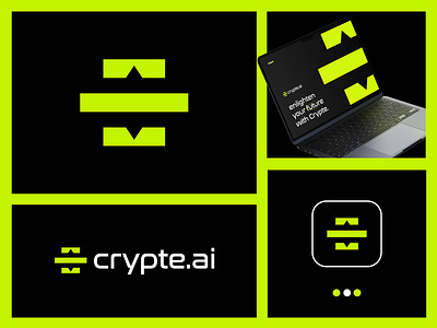 crypto, exchange, artificial intelligence, ai, financial, logo ai artificial intelligence brand identity branding crypto exchange cryptocurrency design digital money financial gateway logo logo design logos money exchange payment