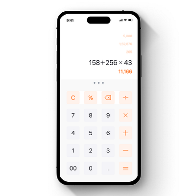 Calculator | Daily UI Challenge 004 (Calculator) animation design logo typography ui ux vector