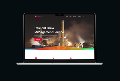 Designing and Developing Maritime Excellence - Crewtechng crewing features layout manning oil and gas ui ux web web design wordpress
