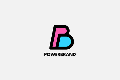 P + B Letter Logo ai b letter brand identity branding design for sale freebies graphic design inspiration logo logo design logomark minimal p letter template ui vector web3