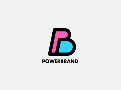 P + B Letter Logo ai b letter brand identity branding design for sale freebies graphic design inspiration logo logo design logomark minimal p letter template ui vector web3