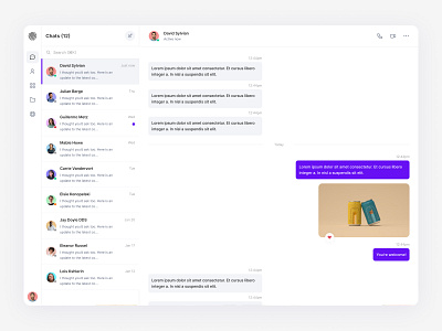 Messaging Dashboard — Clonify clean dashboard figma messaing modern responsive ui ui kit ux web web design