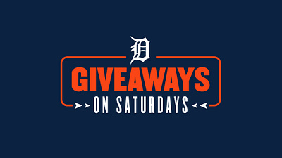 Detroit Tigers - Giveaways Logo baseball creative detroit tigers graphic design logo mlb tigers typography