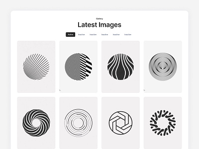 Gallery — Clonify clean figma gallery grid images minimal modern simple ui ui kit user interface ux web web design