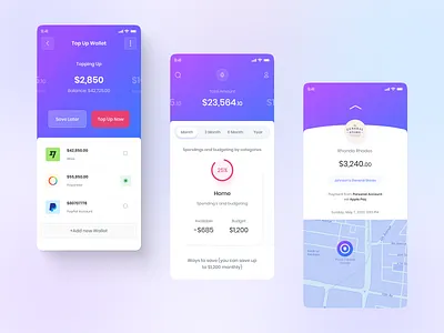 Digital Banking Application app app design bank banking design dgpro digital digital bank finance fintech minimal mobile app mobile ui modern ui money payment transaction ui uidesign wallet