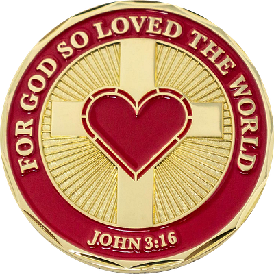 For god so loved the world John 3:16 design graphic design logo