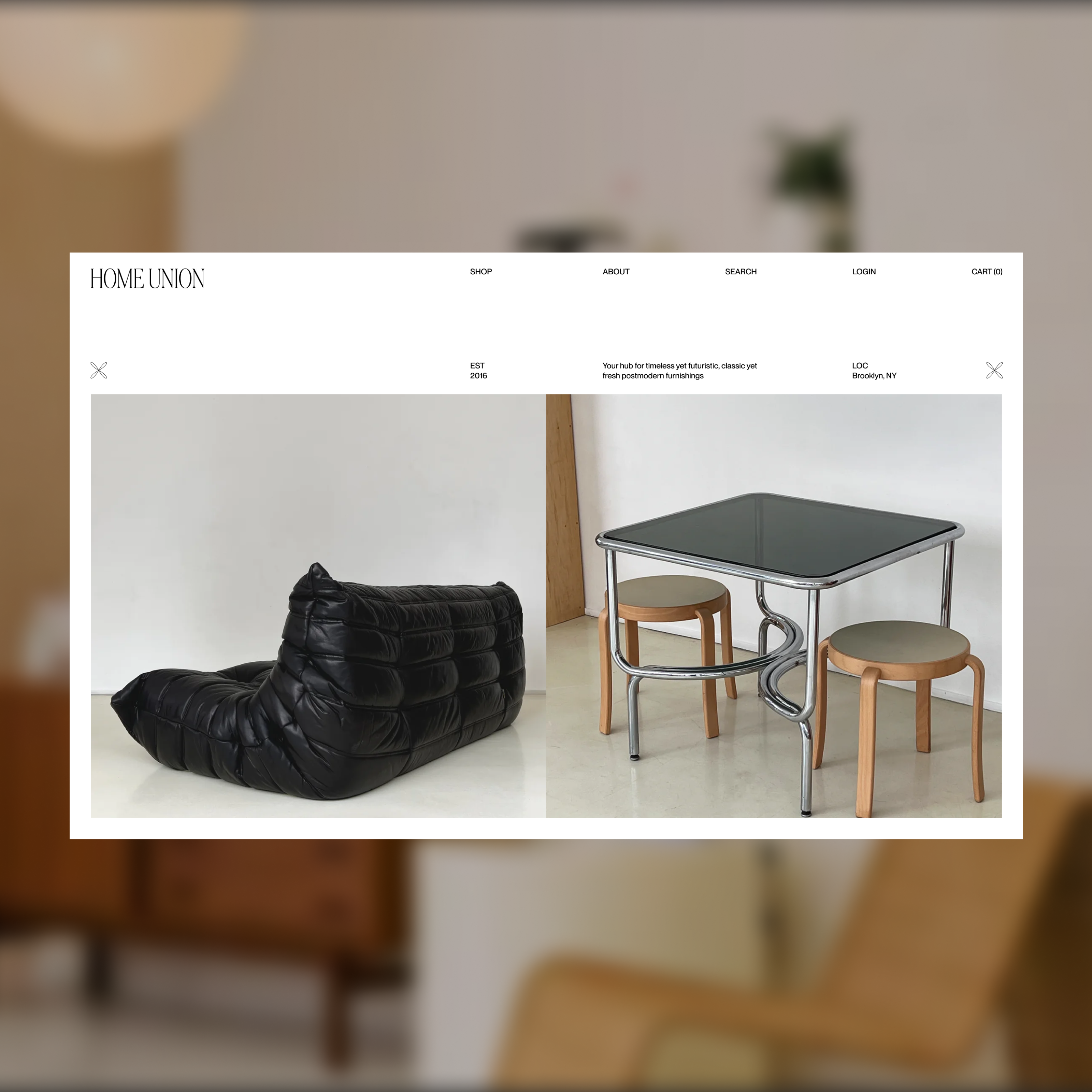 Relume Challenge - Furniture Store branding carousel design ecom ecommerce editorial furniture hero home homepage interior design minimal modern shop store type typographic ui