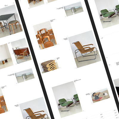 Relume Challenge - Furniture Store carousel design ecomm ecommerce editorial hero home homepage interior design minimal modern shop type typographic ui