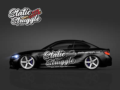 Static Struggle | Rebrand Campaign brand collateral branding car club coilover design graphic design illustration lanyard logo pop up tent signage signage design stankin stankingood stankingooddesign static static struggle vector vehicle designer vehicle wrap