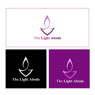 The Light Abode Logo branding church design graphic design logo ministry