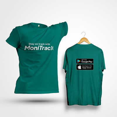 MoniTrack Merchandize branding design graphic design merchandize