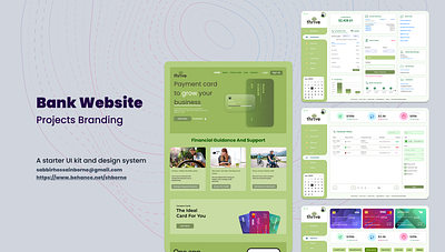 Bank Website - Design app bank branding design graphic design illustration logo motion graphics ui ux vector webdesign