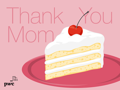 Happy mother's day branding cake design graphic design illustration minimal mothers day 插畫 母親節