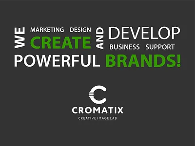 Cromatix Creative Image Lab - Create and Develop Powerful branding chisinau creative cromatix cromatix creative image lab cromatixlab design figma illustration logo marketing moldova webdesign