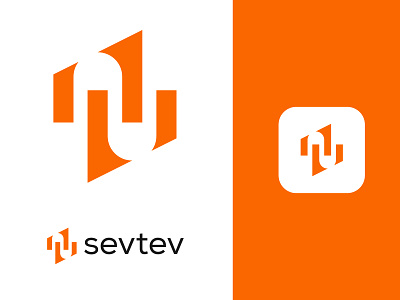 Sevtev logo design a s d f g h j k l z x c v b n m brand identity brand mark branding logo logo design logos modern logo popular logo