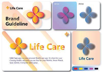 Life Care app branding design graphic design icon illustration logo logo branding ui unique logo