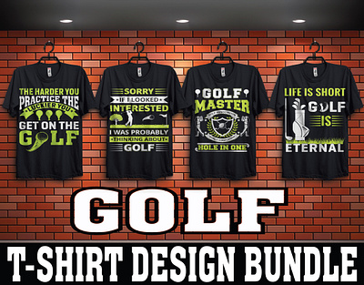 Golf T-Shirt Design Bundle design golf golf t shirt golf t shirt design golfday golfer golfing golflife golflove golfwea graphic design t shirt