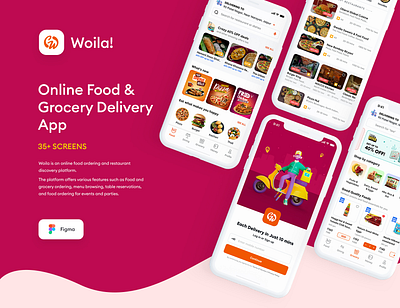 Online Food and Grocery app UI UX app app design app wireframes clean app ui delivery app food ordering app grocery ordering app mobile app online food online grocery ui design ui ux