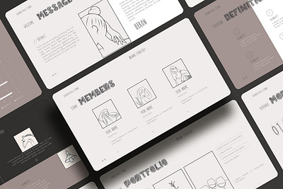 Sketch Business Plan Template #1 app branding design graphic design illustration logo typography ui ux vector