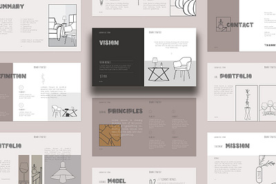 Sketch Business Plan Template #3 app branding design graphic design illustration logo typography ui ux vector