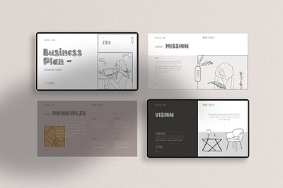 Sketch Business Plan Template #4 app branding design graphic design illustration logo typography ui ux vector