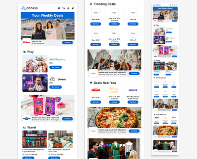 Email Design: Weekly Deals Update branding design graphic design typography ux