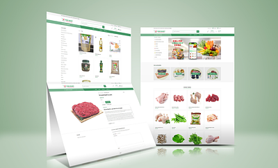 MF FoodMart design ui web design web development
