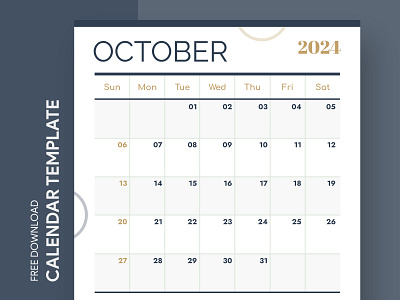 October 2024 Calendar Free Google Docs Template agenda calendar calendars docs document free google docs templates free template free template google docs google google docs ms print printing schedule template templates timetable word