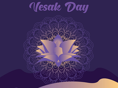 vesak day graphic