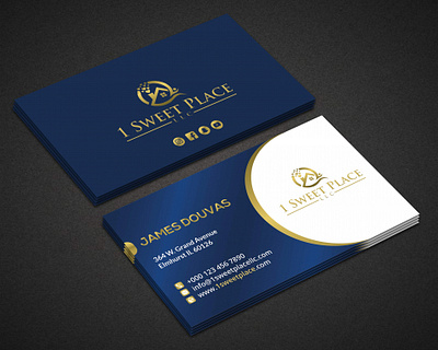 Modern Business Card graphic design logo